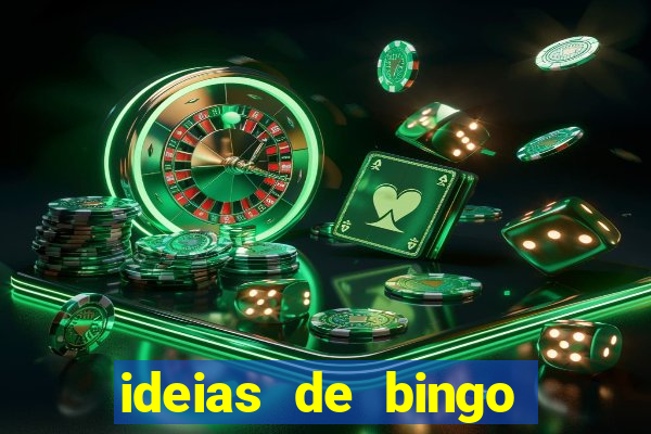 ideias de bingo para o natal